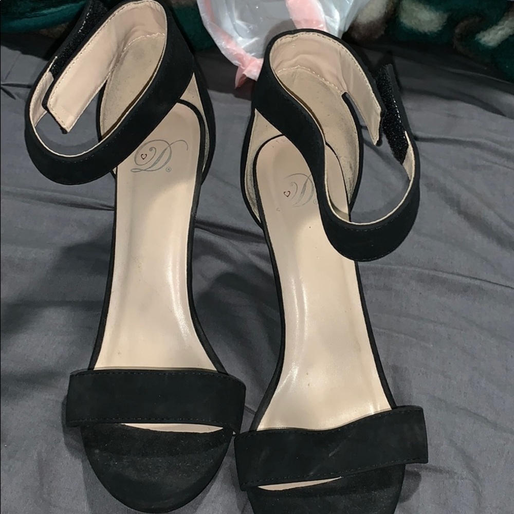 Black heels
